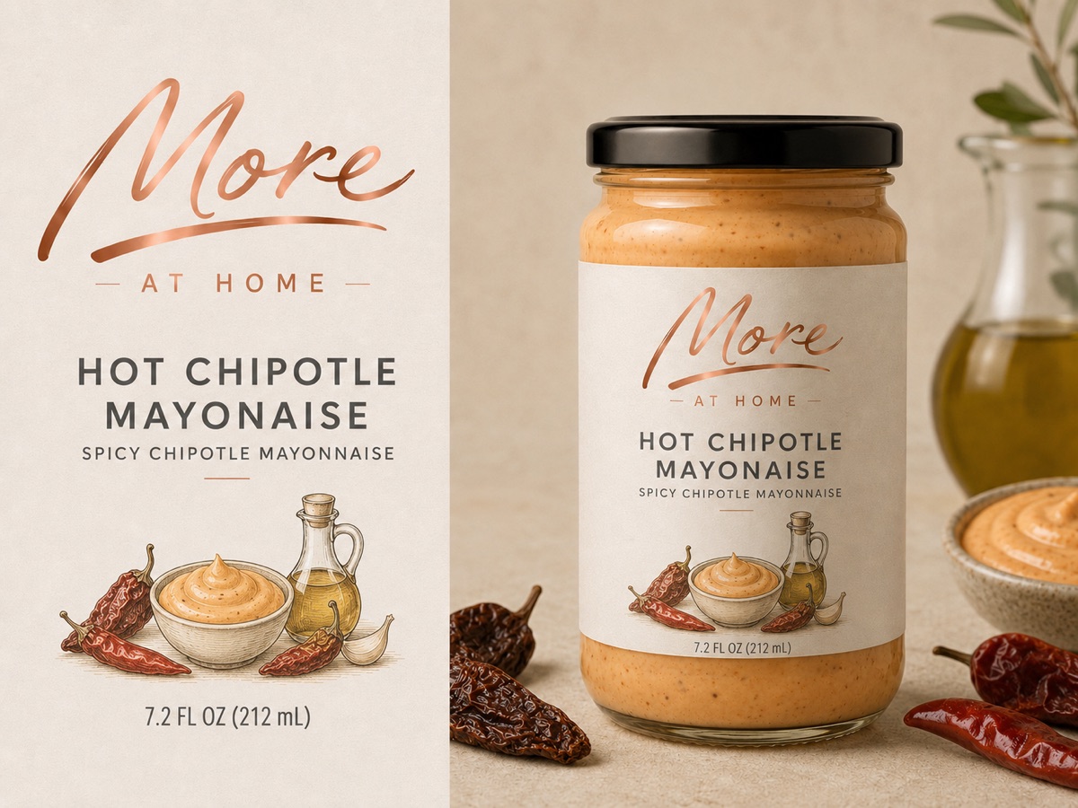 Hot chipotle mayonaise van THE NINE by MORE at Home